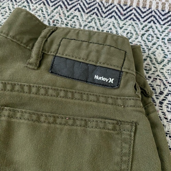 HURLEY 84 Slim Jeans - Army Green Color. Classic 5-pocket Jean.🍃 - Picture 6 of 11